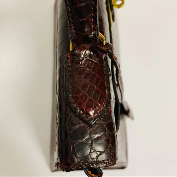 Hermes Rouge Alligator Kelly - Picture 14 of 15